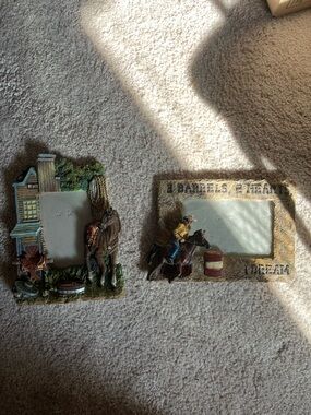 Western Horse Photo Frame Set